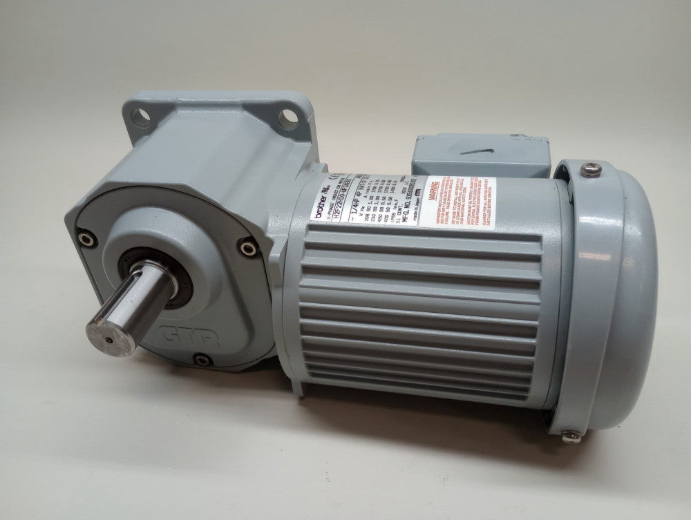 Brother H2F22H10-WF2AENX Induction Motor 3ph 1/4hp Ratio 10-1 50/60
