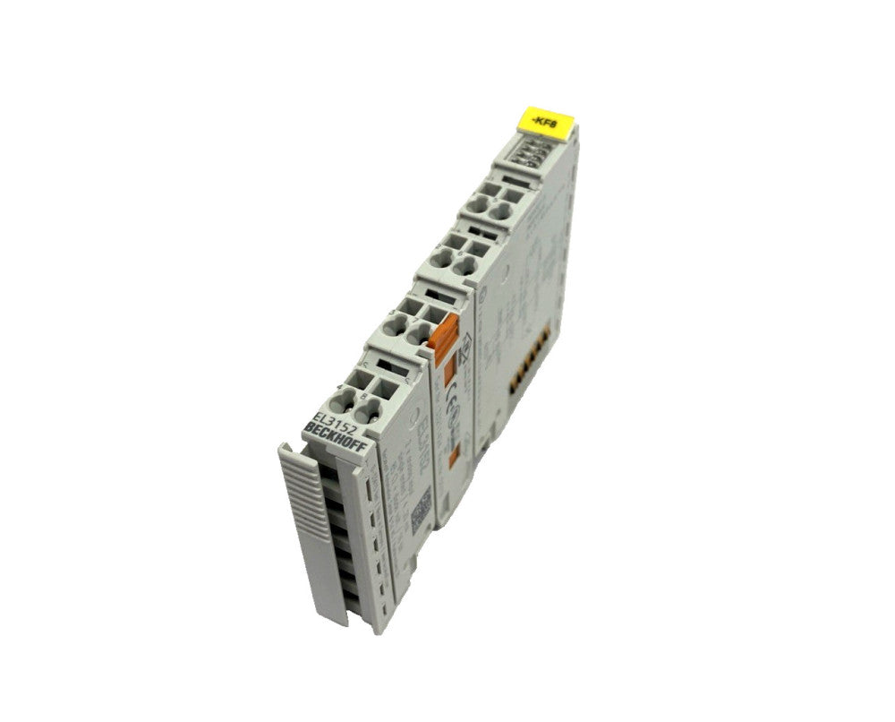 Beckhoff EL3152 EtherCAT Terminal, 2-Channel Analog Input, 4-20mA, 16 Bit