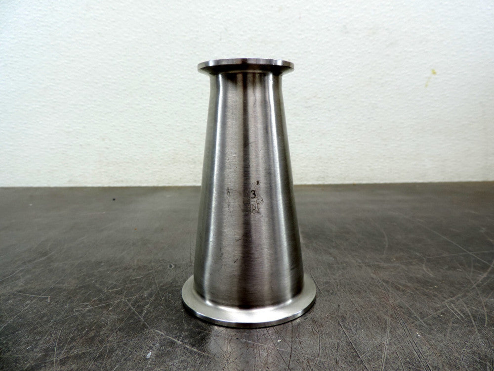 Unbranded 304 Pipe Clamp Style Reducer Tube Sanitary Stainless Steel 63-03 VNE