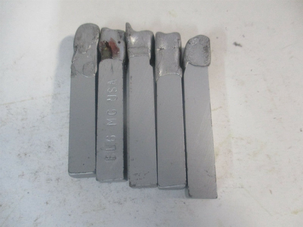(310-MG) 3/8 x 3/8″ BL-6 Lead Angle Turning Single Point Tool Bit - Pack of 5