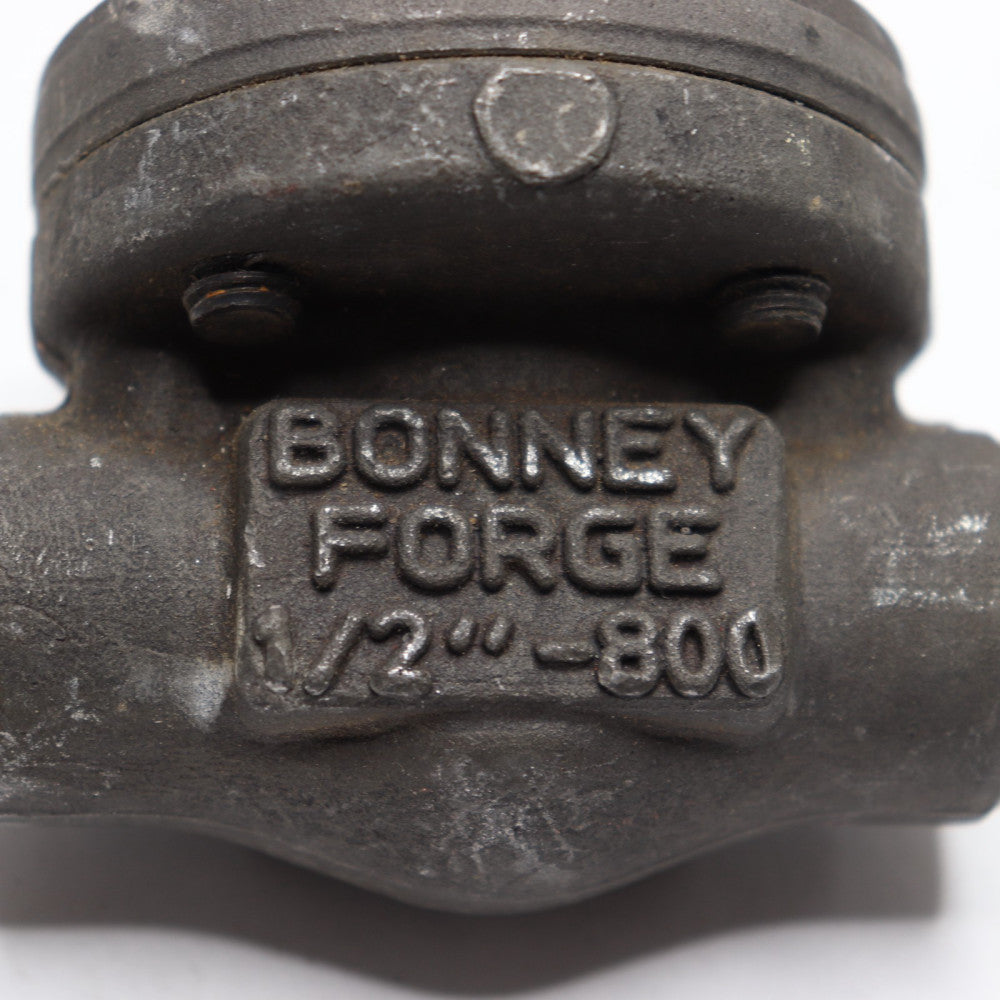 Bonney Gate Valve Forged Steel Threaded 1/2" 800 INCOMPLETE