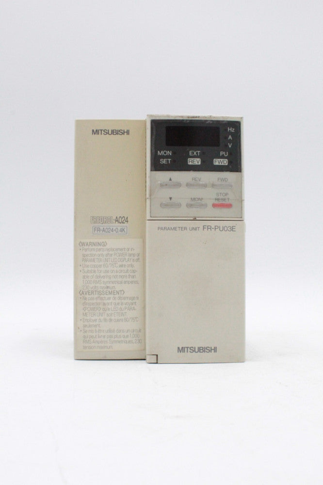 Mitsubishi Electric FR-A024-0.4K-UL 3-Phase Inverter