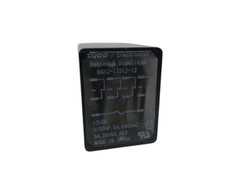 POTTER & BRUMFIELD KHAU-17D12-12 RELAY 12VDC UNMP