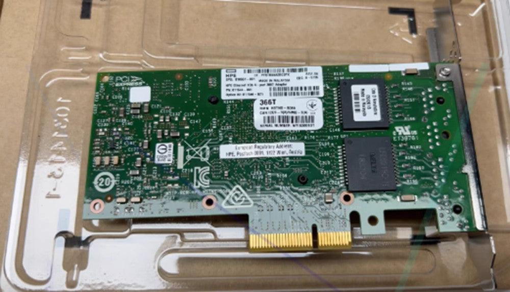 One Brand New HP 811546-B21 366T Adapter Card Ethernet 1GB 4-Port