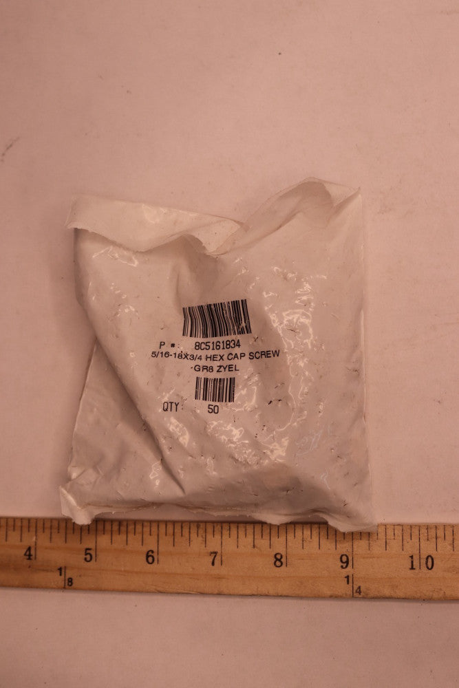 Hex Cap Screws 5/16-18 x 3/4" 8C5161834