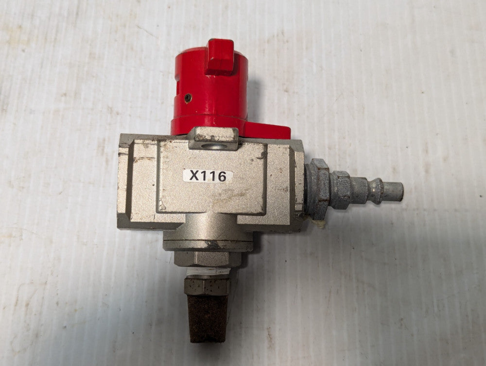 SMC Model: NVHS4500 3-Way Valve, X116, Max 145PSI, Made in Japan