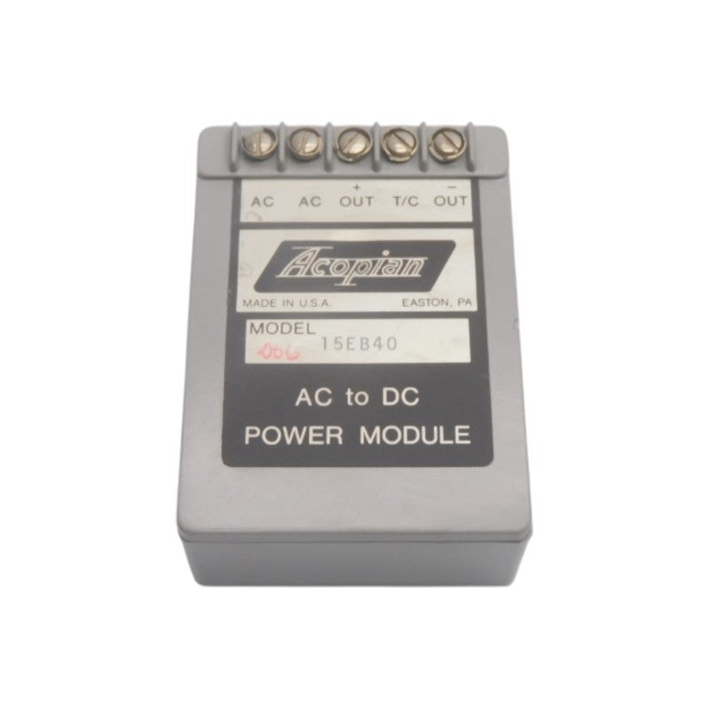 ACOPIAN 15EB40 NSNP
