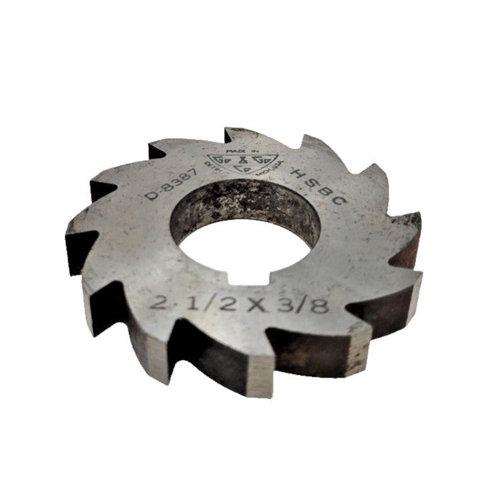 GO & GO CO. 2-1/2" X 3/8" X 1" SLITTING/SLOTTING HSG 12 TEETH
