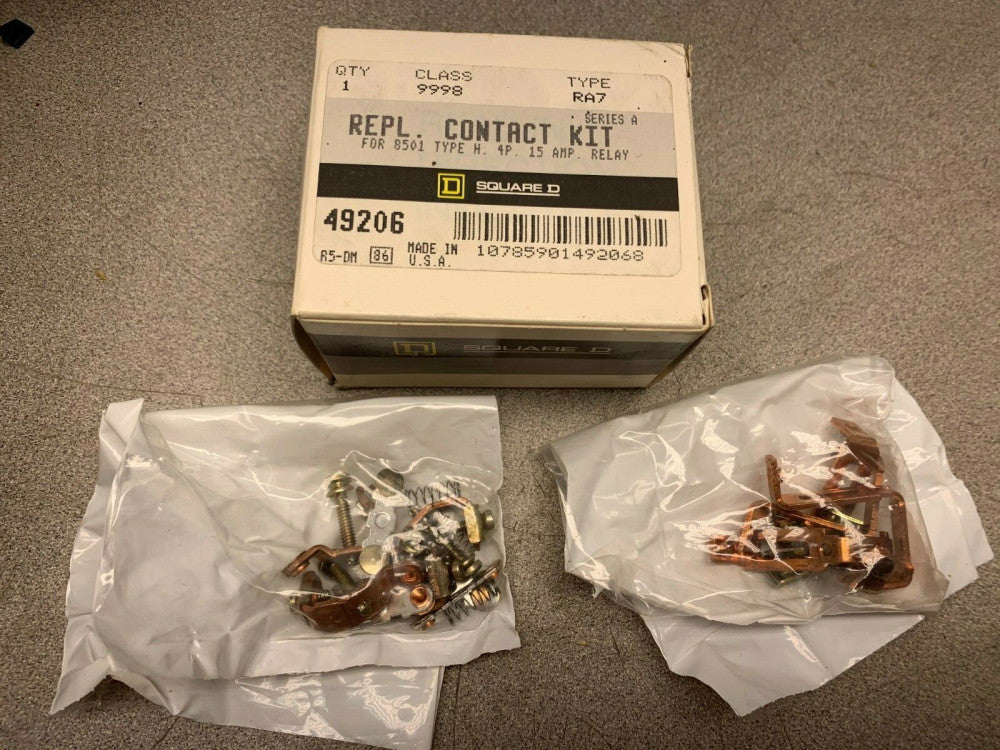 NEW IN BOX SQUARE D CONTACT KIT 9998 RA7 SERIES A