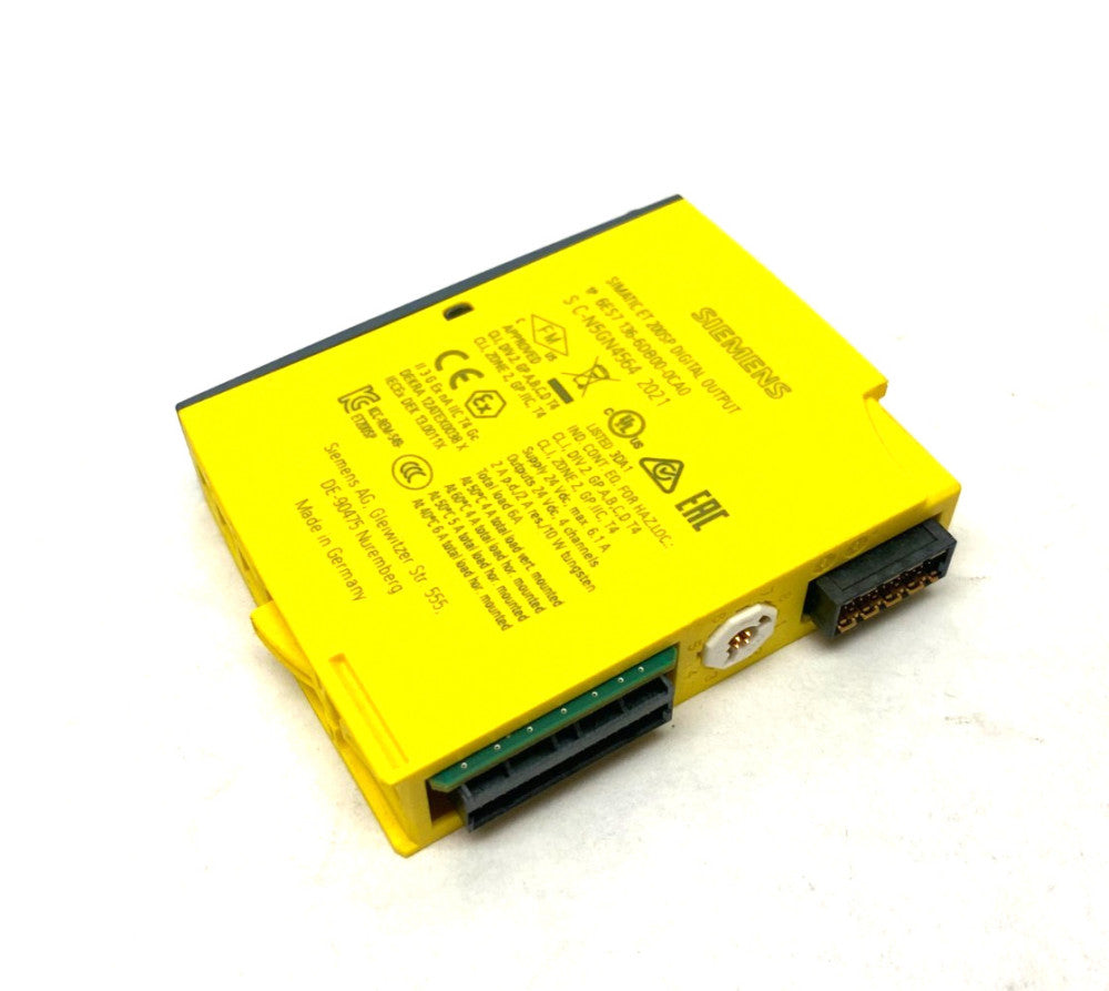 Siemens 6ES7136-6DB00-0CA0 SIMATIC ET 200SP Digital Output Mod F-DQ 4X24 V DC/2A
