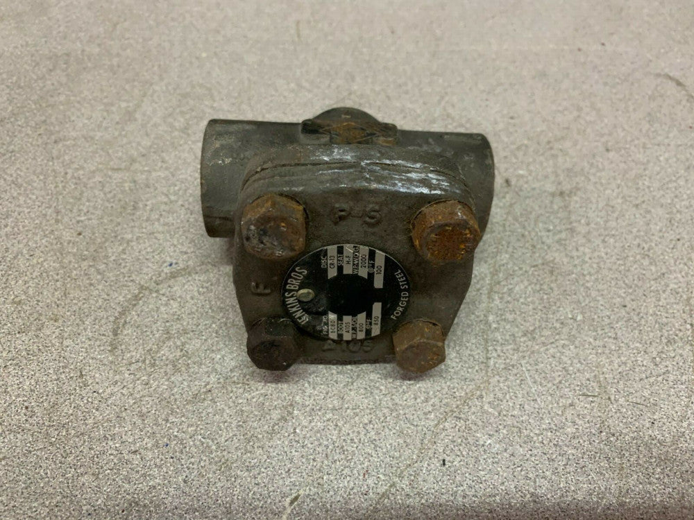 NEW JENKINS BROS 3/4" FORGED STEEL VALVE 8C80 BODY A105 DIC CR-13 SEAT H-F