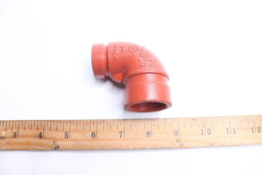Victaulic 90 Degree Elbow Ductile Iron 1-1/4" x 1" 65