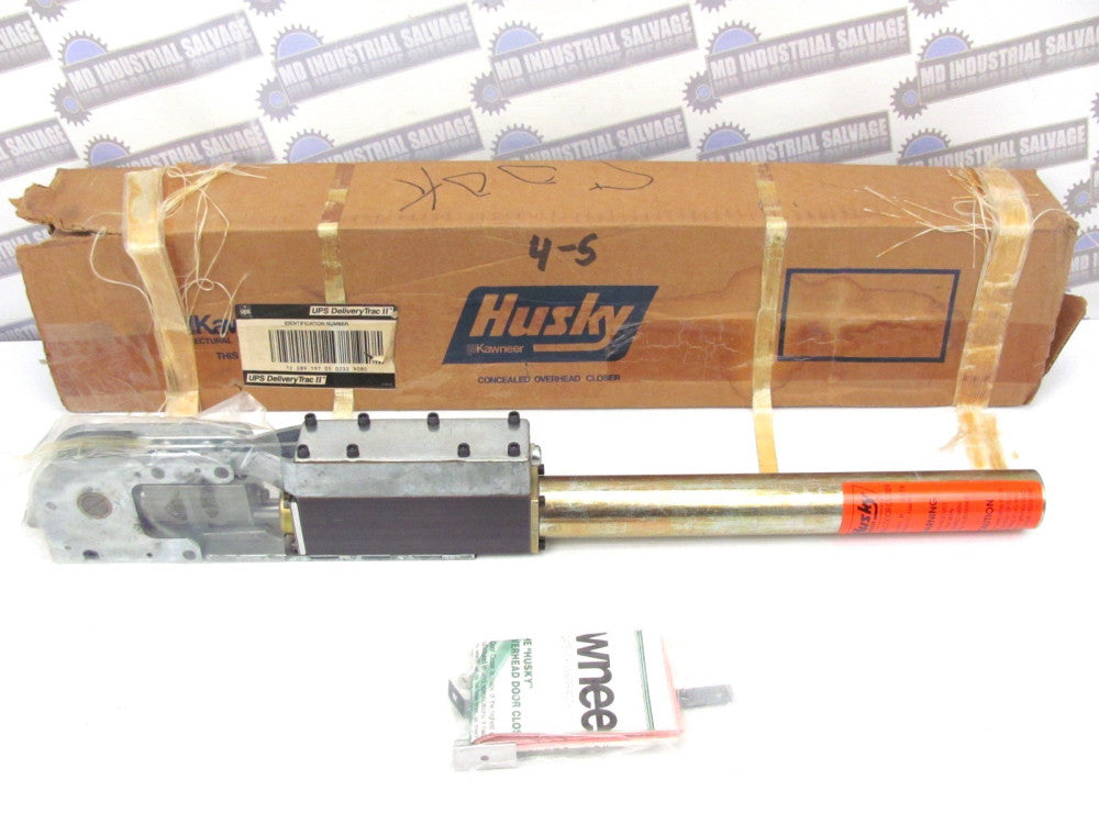 HUSKEY - 37-628 - 90° NON-HANDED CONCEALED OVERHEAD DOOR CLOSURE - (NEW in BOX)