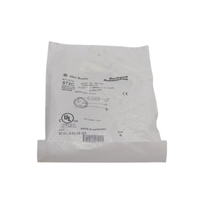 ALLEN BRADLEY 872C-A5C18-R3 SER. B 20-250VAC NSMP