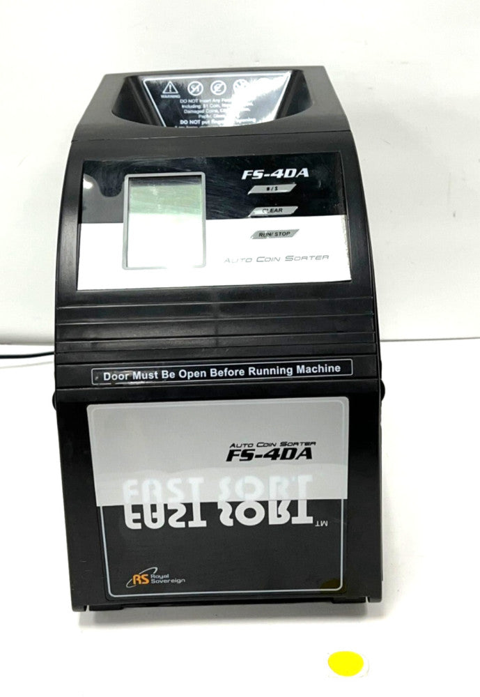 ROYAL SOVEREINGN FS-4DA AUTO COIN SORTER BLACK