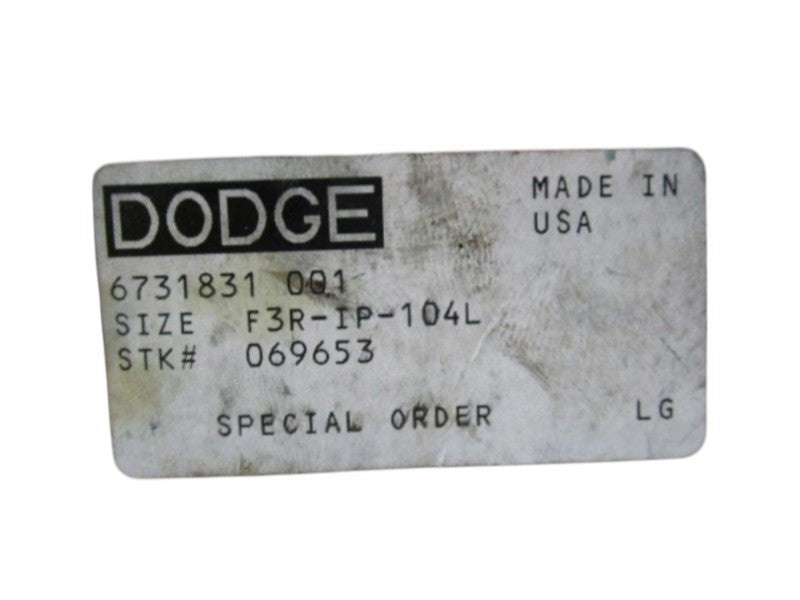 DODGE 069653 F3R-IP-104L NSMP