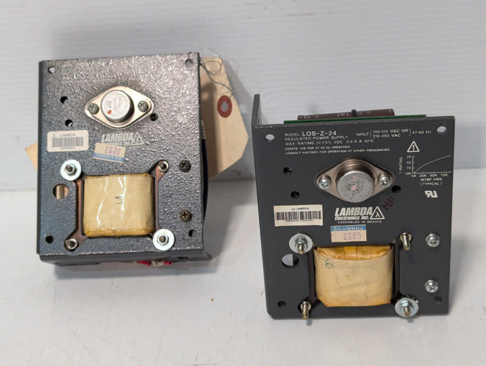 Lambda LOS-Z-24 Regulated Power Supply, 105-125/210-250VAC 0.9A 24VDC-Free Ship