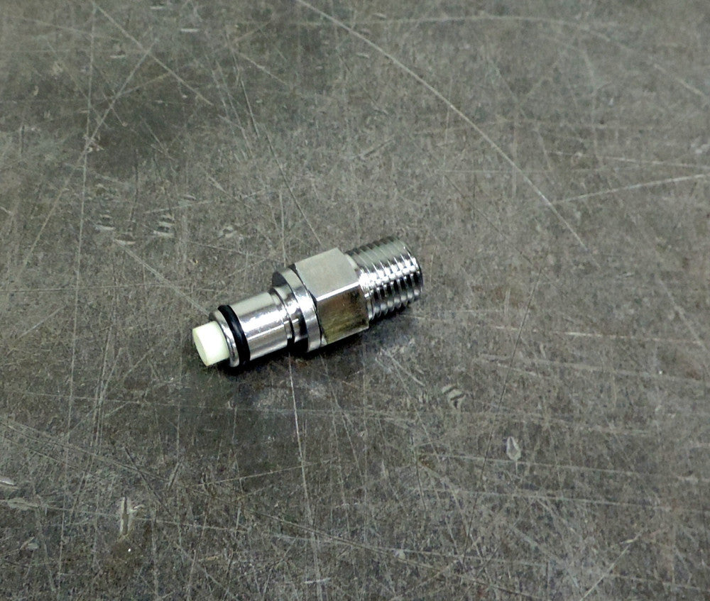 Colder Products Chrome Plated 1/4" Brass Inline Insert LCD24004
