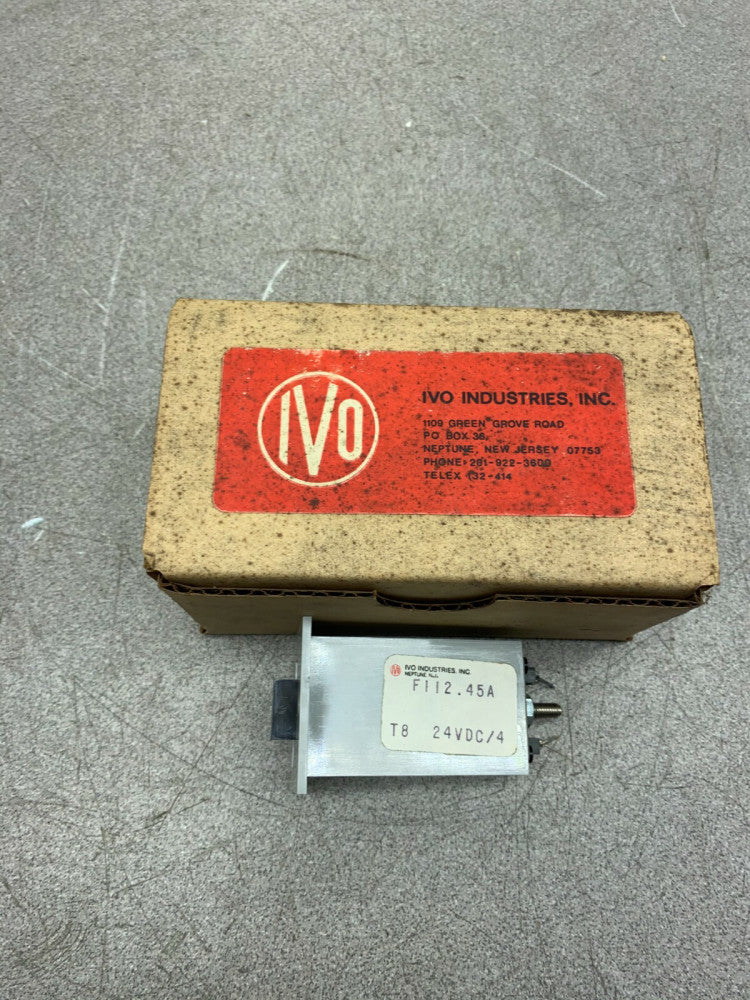 NEW IN BOX IVO 24VDC COUNTER F112.45A