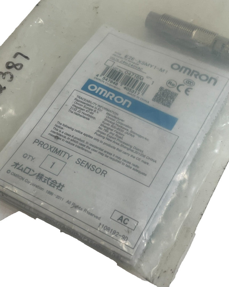 NEW OMRON E2E-X5MY1-M1 PROXIMITY SENSOR E2EX5MY1M1