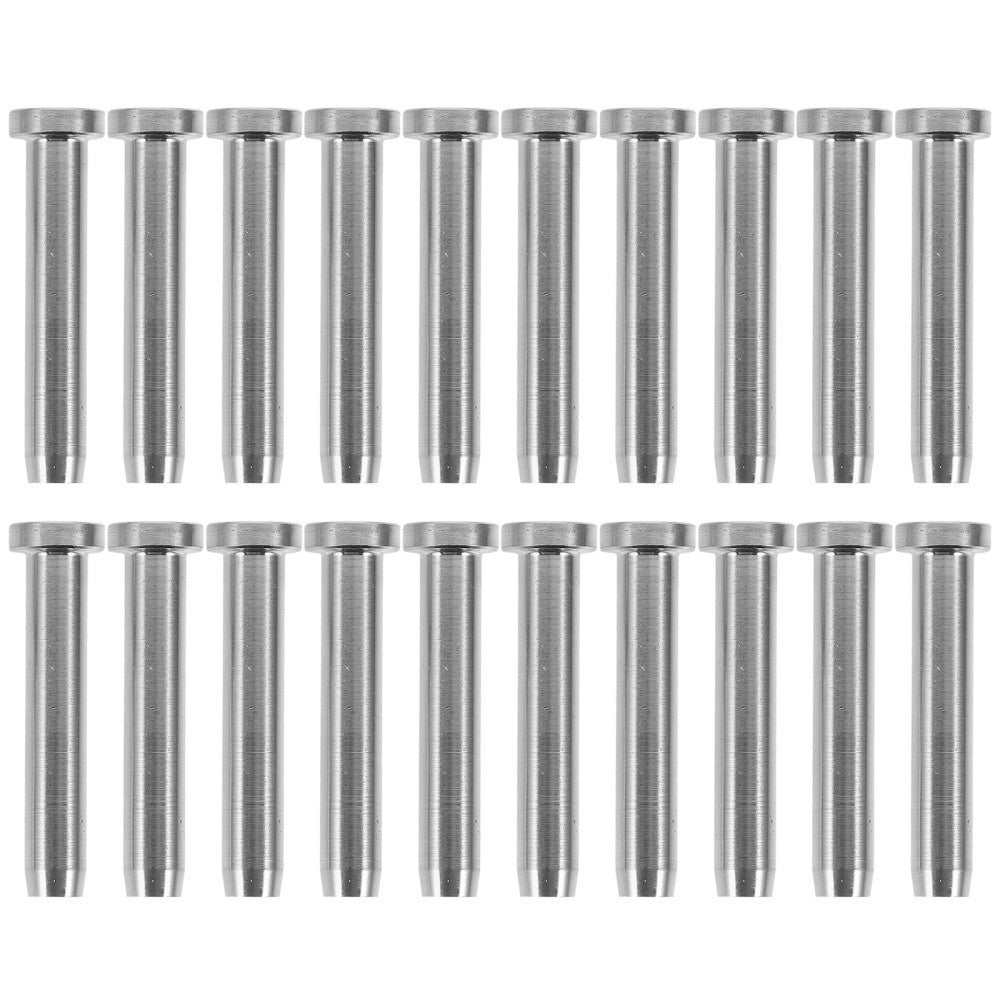 20 Pcs Connector Invisible Cable Railing Terminal Receiver End for