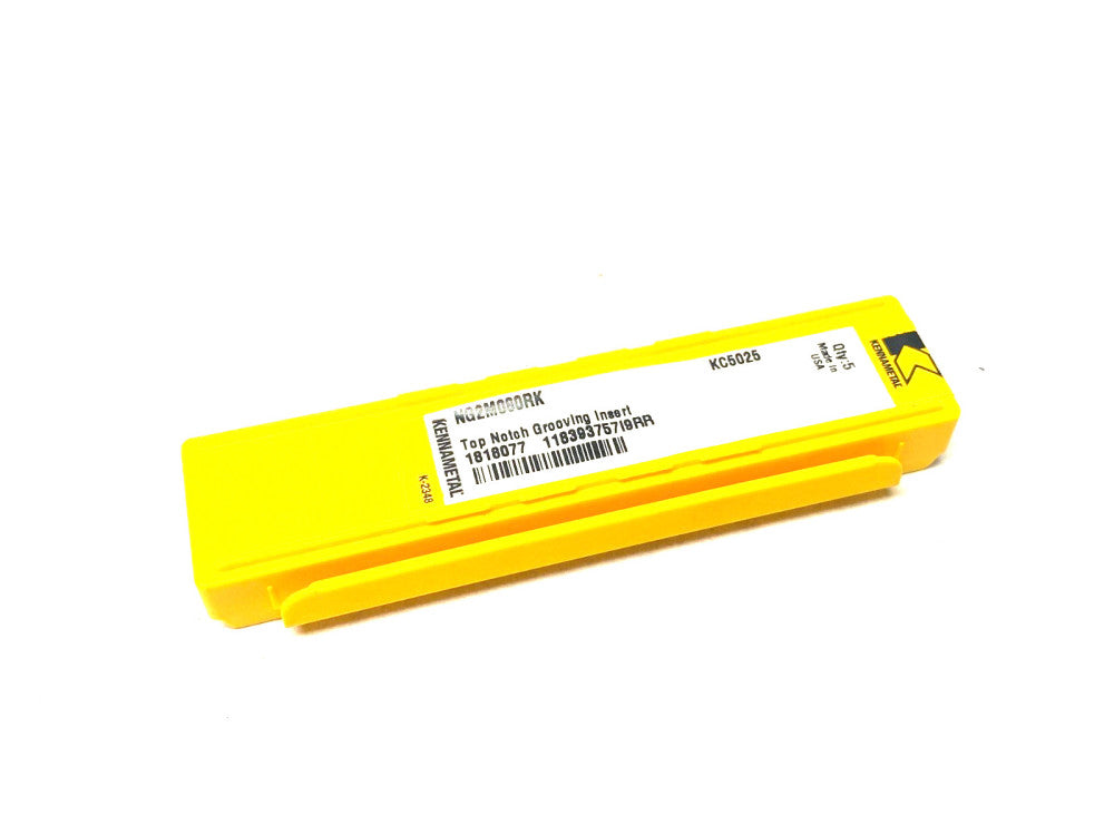 Kennametal 1818077 Top Notch™ Groove and Turn Inserts NG2M080RK PKG OF 5