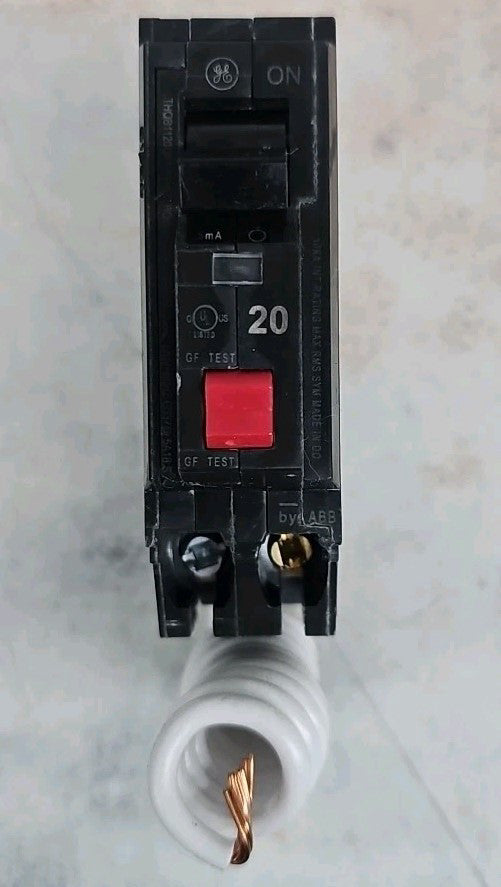 NTO GE THQB1120GFT GFCI Circuit Breaker 1 POLE 20A