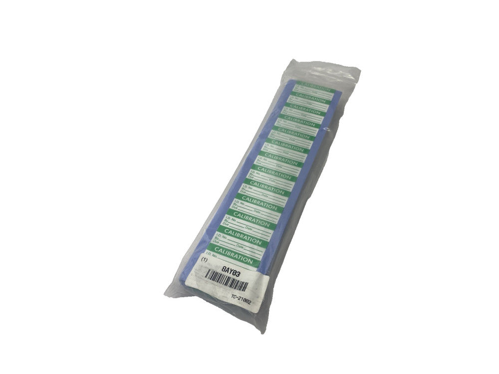 Stranco Inc TC-21002 Calibration Label Green/White 1-1/2" x 5/8" 8AY03 350-PACK