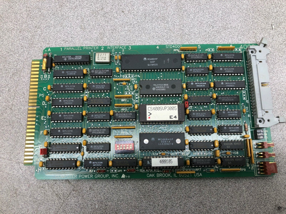 USED COMPUTER POWER GROUP PARALLEL PRINTER INTERFACE STD4000