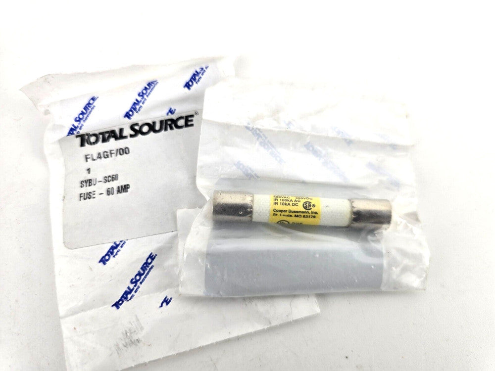 2pcs Bussmann SC-60 60 Amp Buss Spa Fuses Class G Time Delay