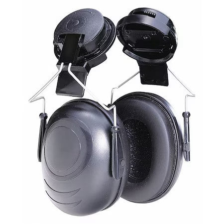 Tasco 100-02551 Hard Hat Mounted Ear Muffs, 24 Db, Sound Star, Black