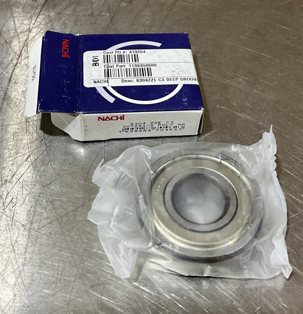 NACHi Quest # 6304ZZEC3BXMM BALL BEARING 6304-ZZE-C3