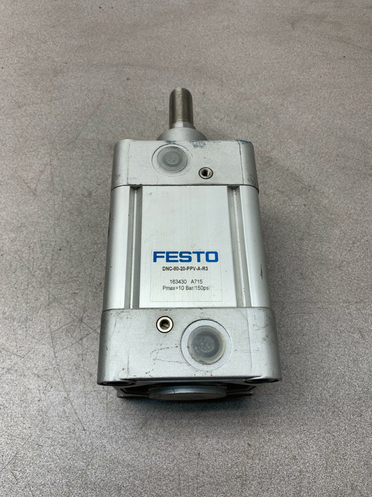 NEW NO BOX FESTO PNEUMATIC CYLINDER DNC-80-20-PPV-A-R3