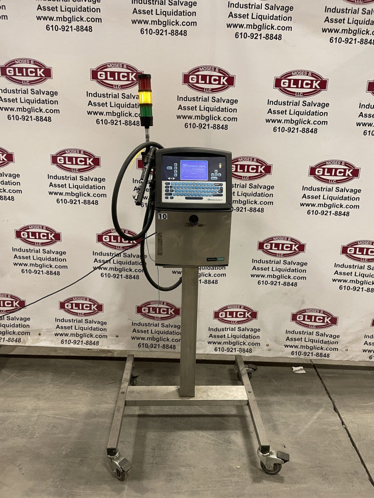 Used VideoJet 1620 InkJet Coding Machine 100-120/200-240V 392174-490