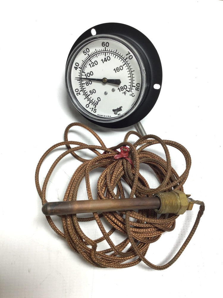 Marshalltown 73377 Remote Vapor Tension Thermometer -15/80°C 0/180°F