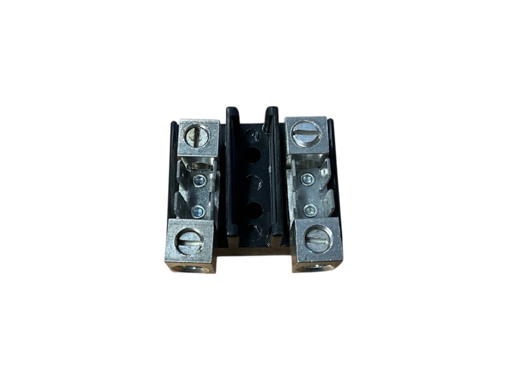 ElecTron EB-422 2-Pole Terminal Block 1/4" X 5/16" w/ Spade Terminals