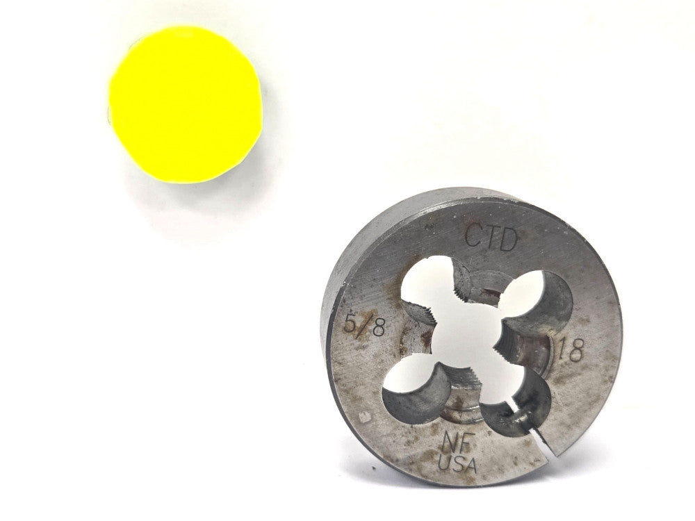 CTD CIRCLE 5/8-18 THREADING DIE HSS