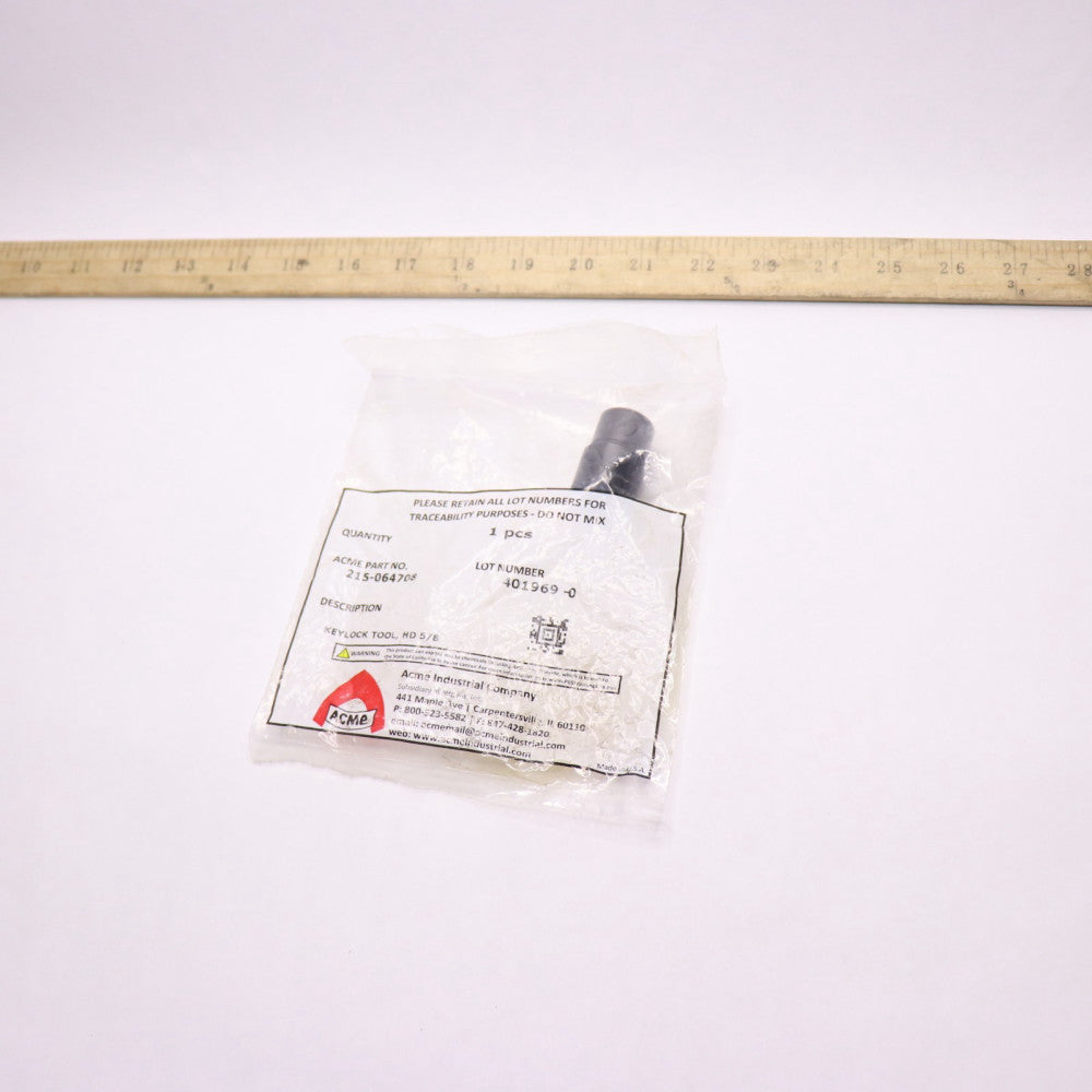 Acme Key Locking Insert Tool 7/8-14 x 1.12"L 215-064708