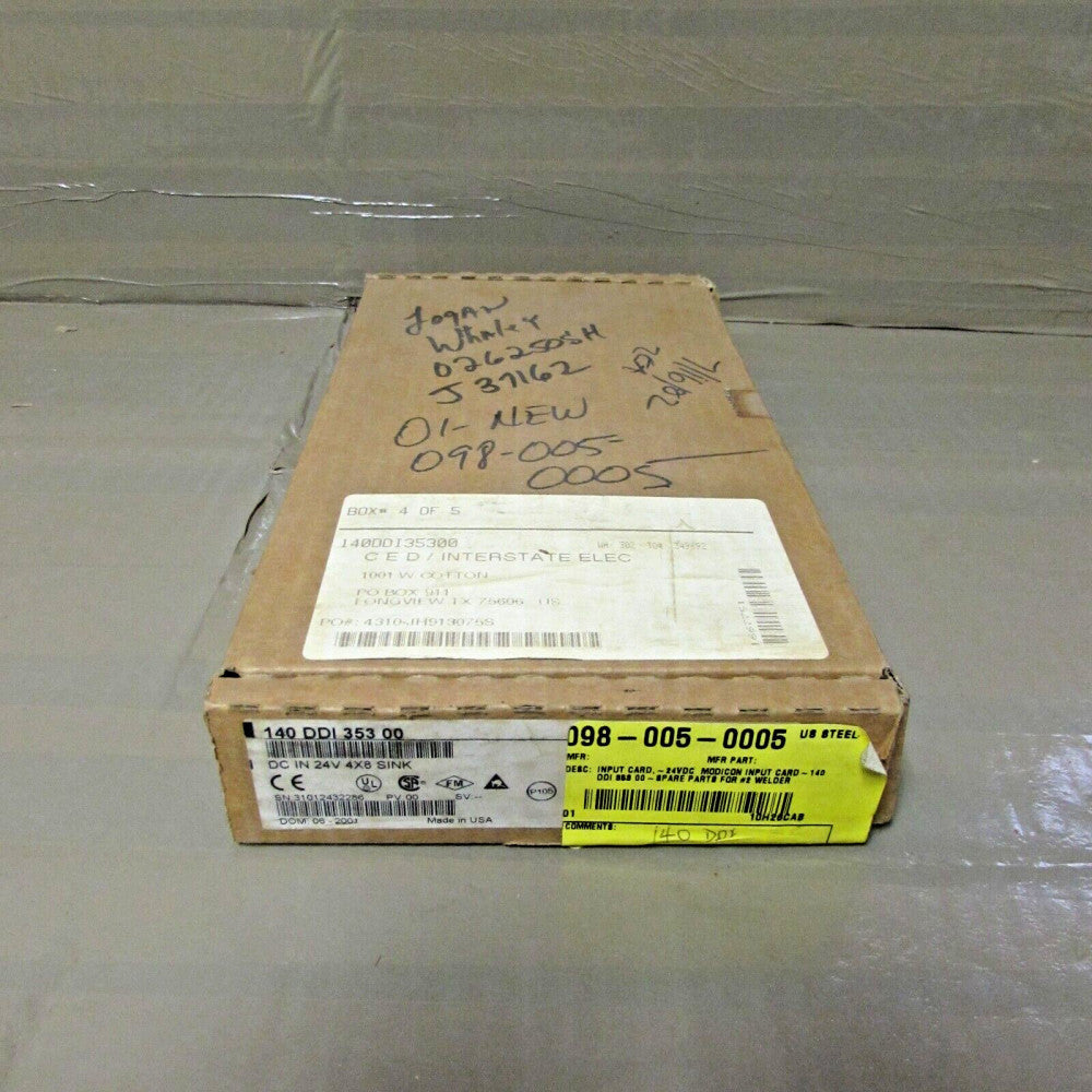 SCHNEIDER TSX QUANTUM, 140DDI35300, 24V/DC INPUT, 4x8 SINK MODULE NIB!MAKE OFFER