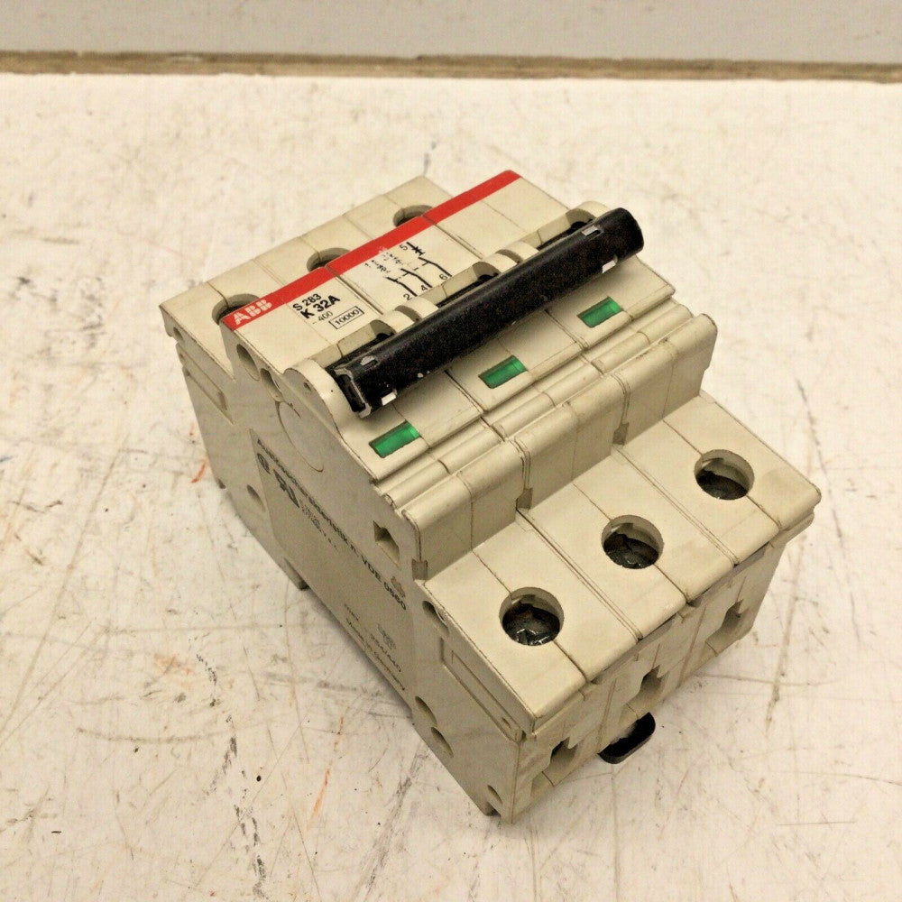 ABB S 283 K 32A Circuit Breaker 32A 480V 3P