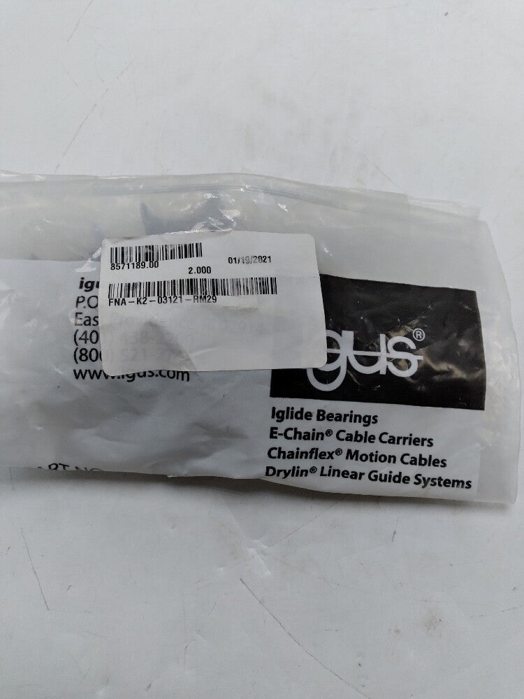 NEW I-BLNO-M329 Connector Straight Lot of 2