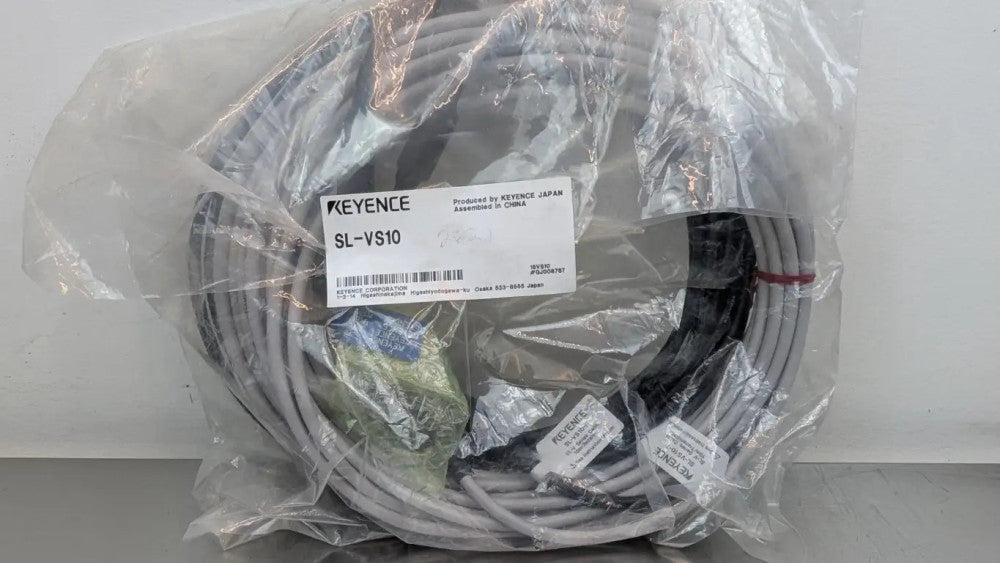 Keyence SL-VS10 Safety Light Curtain Cable SL-VS10-R SL-VS10-T 10m Gray/Black