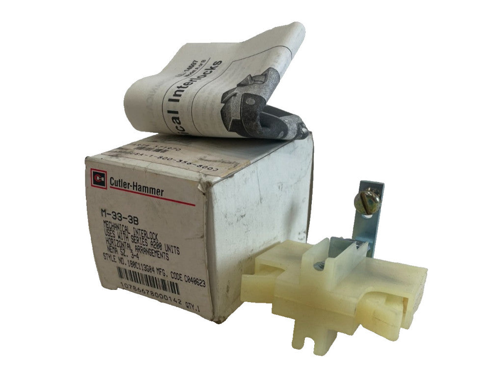 NEW CUTLER HAMMER M-33-3B MECHANICAL INTERLOCK M333B