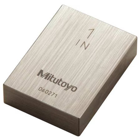 Mitutoyo 611310-531 Gage Block,1/64" L,3/8" H,Steel,Asme 0