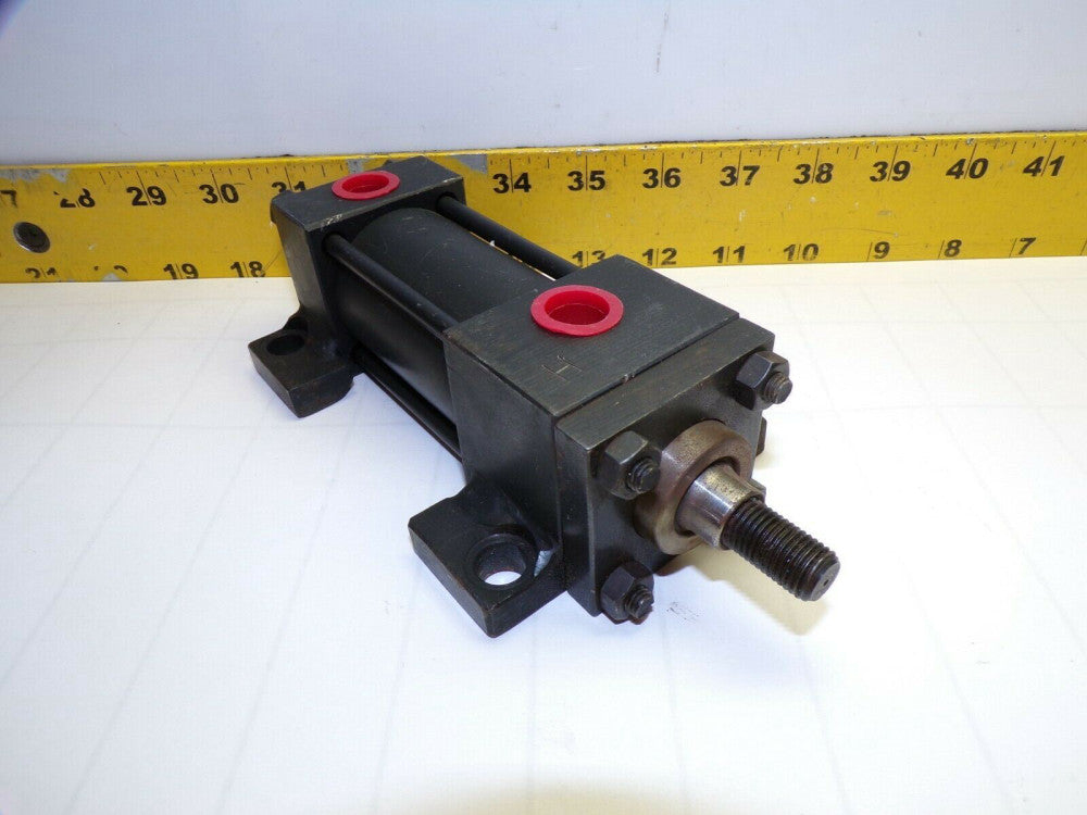 NEW EATON HYDRO-LINE PNEUMATIC CYLINDER 1-1/2" BORE 1-1/2" STROKE 3/8" NPT PORTS