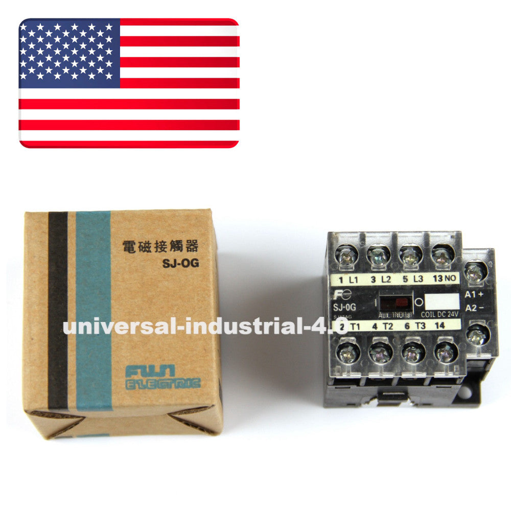 NEW FUJI SJ-0G Magnetic Contactor 24VDC - US Stock