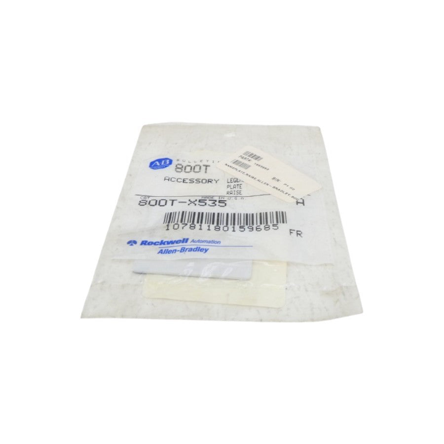 ALLEN BRADLEY 800T-X535 SER. A NSMP