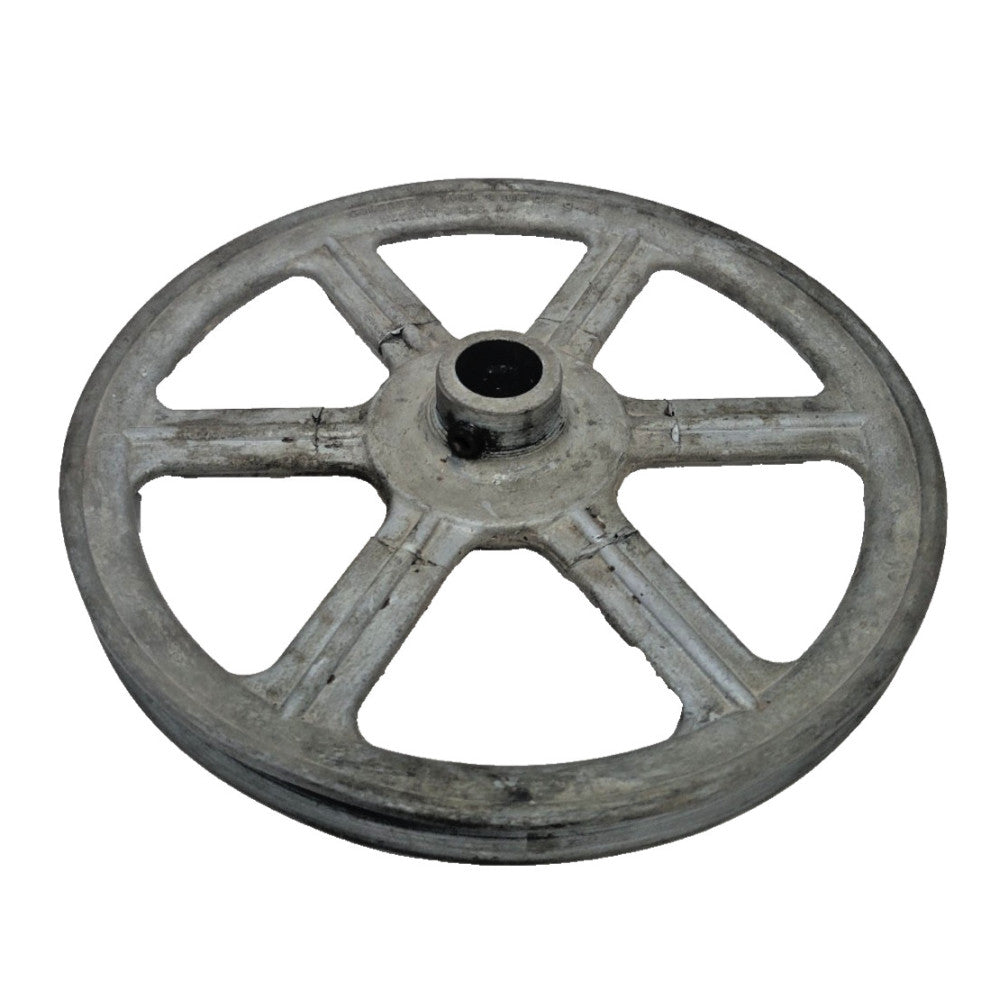 CONGRESS 9" METAL V-GROOVE PULLEY WHEEL 9-A 6 SPOKE