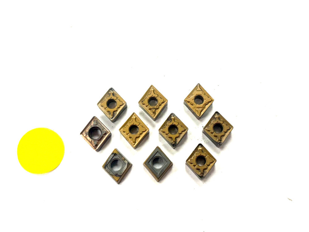 ASSORTED CARBIDE INSERT LOT OF 10