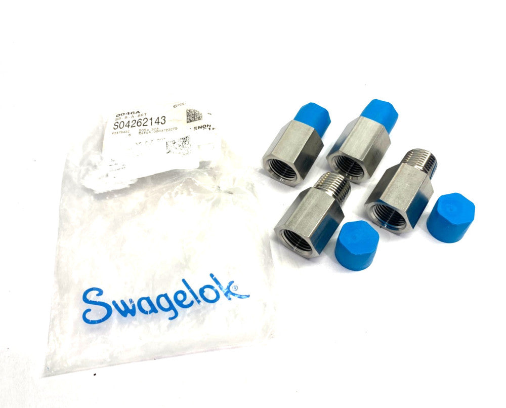 Swagelok SS-8-A-8RT Stainless Steel Pipe Adapter Fitting 1/2" LOT OF 4
